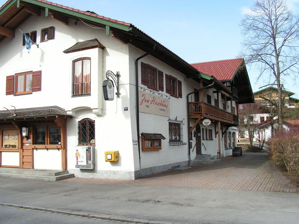 Hotel-Restaurant Zum Hirschhaus Inklusiv Chiemgaukarte Ruhpolding Eksteriør billede